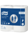TORK Toiletpapir T4 2-lag 68,3 m 24 rl Hvid Advanced Hvid