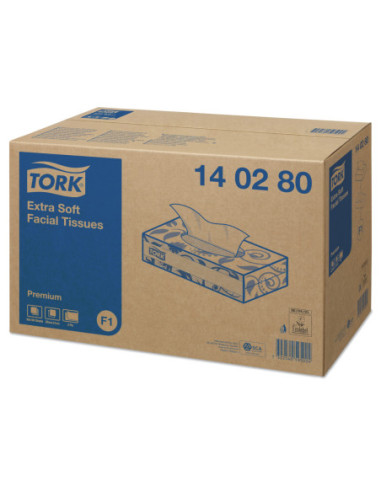 TORK Ansigtsservietter F1 100 stk Rektangulær æske (140280)