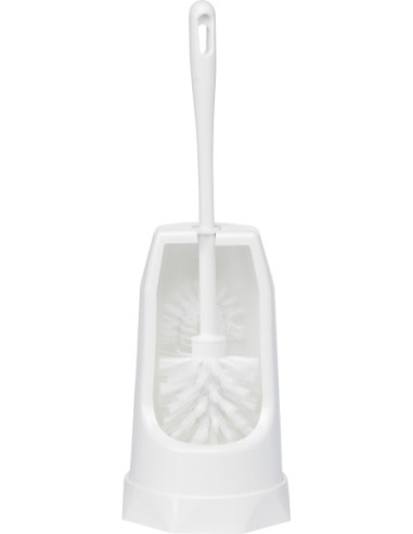 Vikan Toiletbørste m/skyllekantsbørste 400 mm Medium Hvid Hvide
