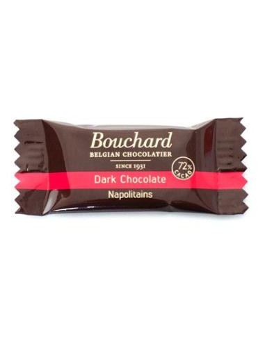 Bouchard Mørk Chokolade 72%, 200 stk 5 gr. stykker