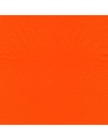 Serviet 2-lag 33x33 Orange 2400 stk GastroLine 1/4 fold