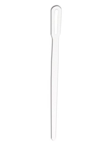 Rørepind, hvid, i disp.,2000stk. plast Polystyren 11,2 cm