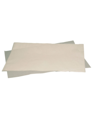 Bagepapir i ark 38x42cm, 1 rll 18 ark bleget greaseproof papir