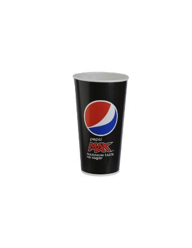 Pepsi Max Papbæger 50 cl Ø90x157 mm 1000 stk