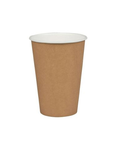 Kaffebæger brun 20 cl 1 sidet, 2500 stk Gastro-Line, pap med