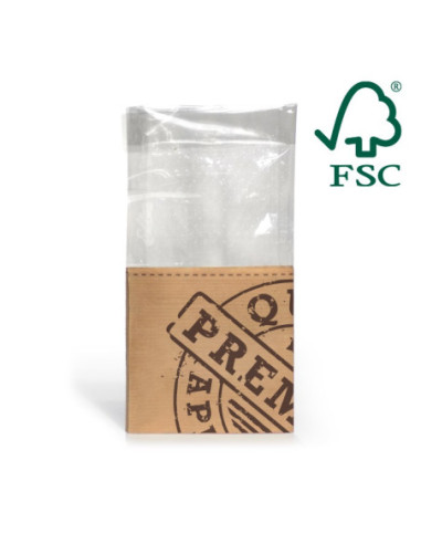 Snackbag / Sandwichpose 21,5x13 cm, 1000 med print - FSC