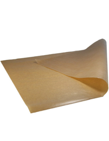 Sandwichpapir brun 60 x 41,5 cm 1000 ark fedtafvisende