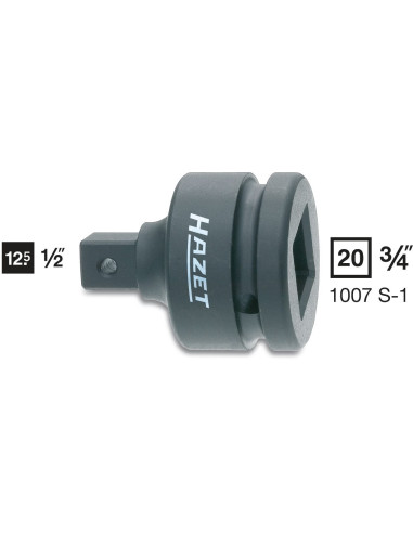HAZET Kraft adapter 3/4 - 1/2 (1007S-1)