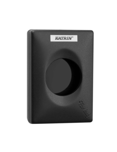 Katrin Dispenser til madameposer Sort 135 x 95 x 32 mm (92247)