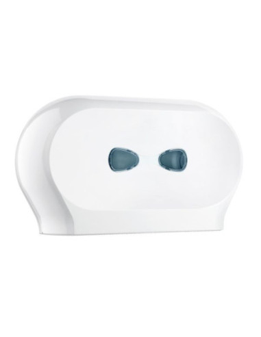 racon Dispenser Toiletpapir Jumbo Mini 2 ruller Classic Hvid