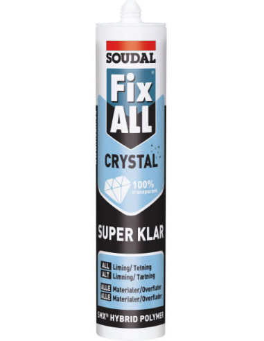 SOUDAL Fix All Crystal 290ml (119650)