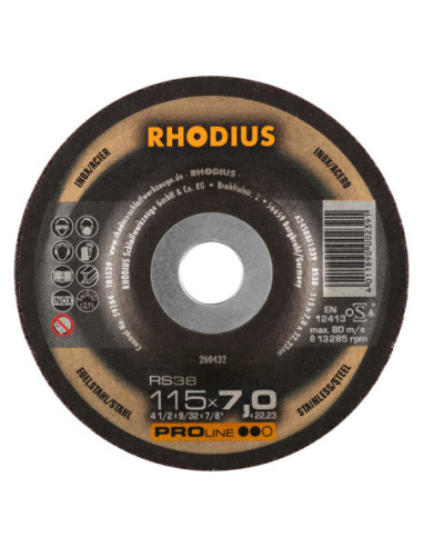 RHODIUS RS 38 skæreskive 150mm PROline (205714)