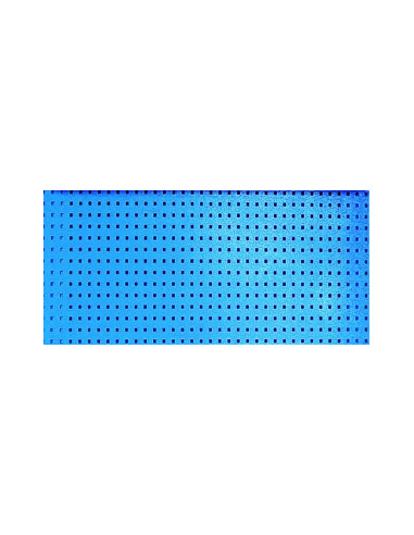 Güde Hulplade til vægmontering 1200 mm i blå (40956)