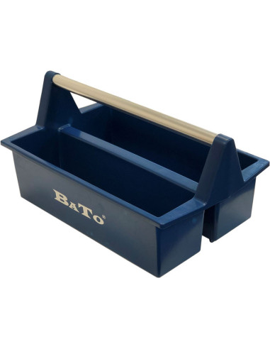 BATO Plast værktøjskasse 2 rum Med alu hank (60940)