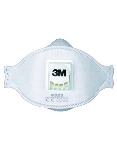 ICM 9322+ FFP2D maske m/ventil 10stk (7126005)