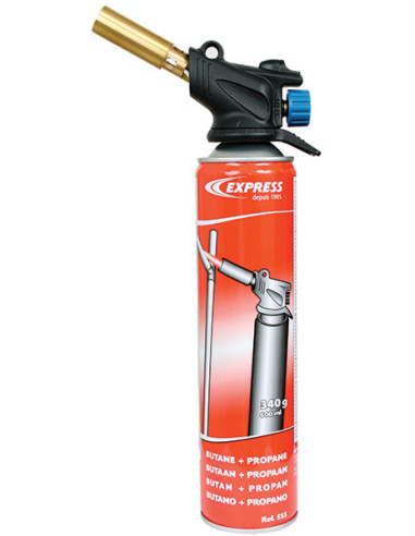 EXPRESS gasbrænder kit m/piezo, gas 555