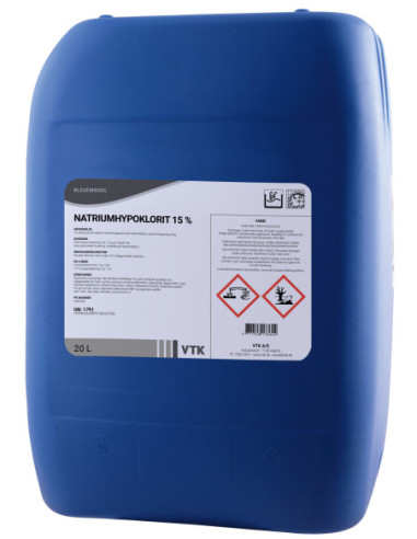 VTK Klor/Natriumhypochlorit 15% 20 l (00013360)