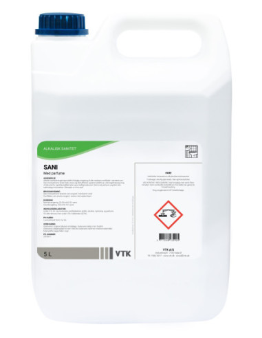 VTK Sani med parfume 5 l Alkalisk sanitetsmiddel (00013590)