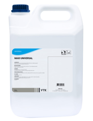 VTK Maxi Universal 5 l Alkalisk med farve og parfume (00020605)