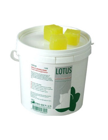 Urinalblokke Lotus Bio-Z citron 45 stk Løse blokke