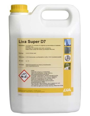 Liva Super Desinfektion D7 2 x 5 l