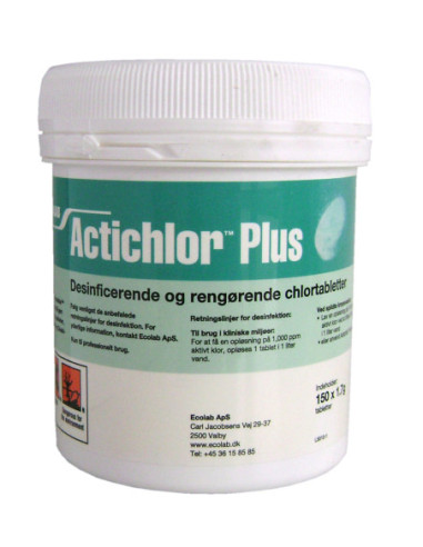 Ecolab Actichlor Plus - 6x150 stk Desinfektionstablet (3084790)