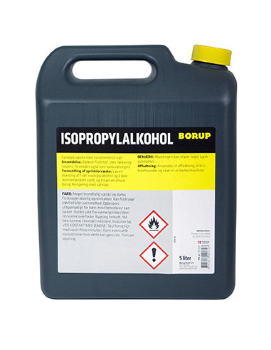 Borup Isopropylalkohol 99% 5 l Opløsningsmiddel (153064150)