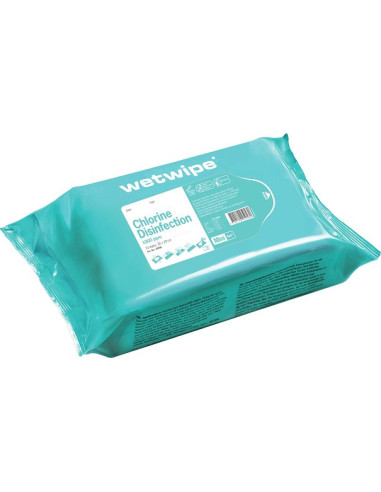 Wet Wipe Mini Overfladedesinfektion10stk 30x20cm, Aqua 97%