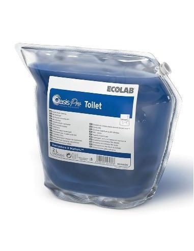 Ecolab Oasis Pro toilet 2 x2l Stærk sur med parfume (9091880)