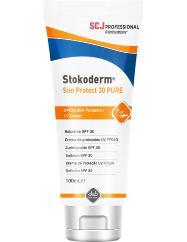 deb Stokoderm Sun Protect 30 PURE SPF 30 Solcreme 12 x 100 ml