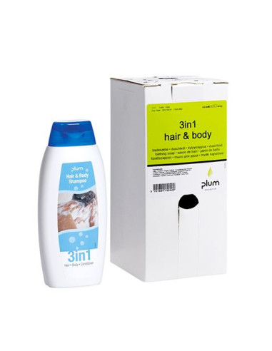 plum 3i1 Hair and Body, 8 x 1,4 ltr