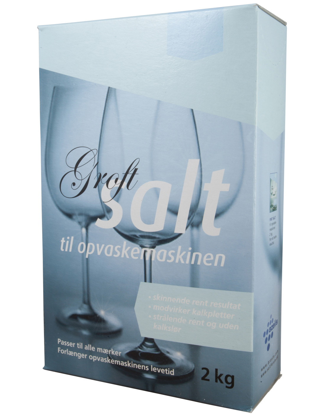 tilskuer National folketælling Scene Køb Azelis Filtersalt Groft 2 kg salt til opvaskemaskiner (100136) hos  CombiShop.dk