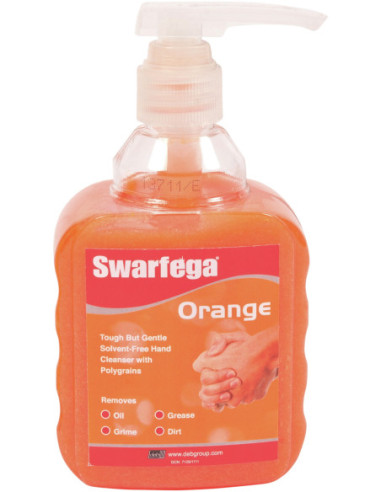 Swarfega Orange 6 x 450 ml Håndrens med farve og parfume
